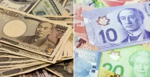 CADJPY_Japanese Yen and Canadian Dollar Banknotes