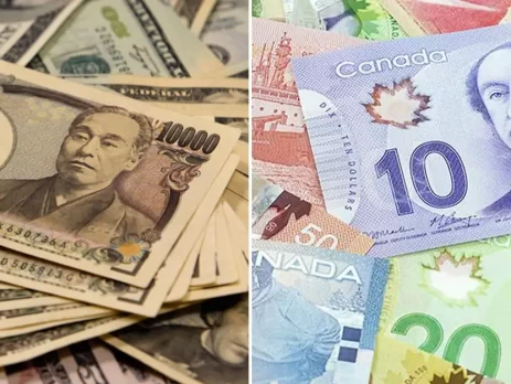 CADJPY_Japanese Yen and Canadian Dollar Banknotes