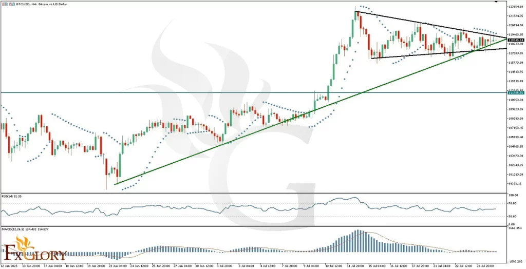 BTCUSD Daily Technical and Fundamental Analysis for 07.25.2025