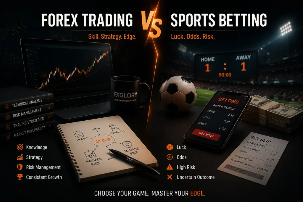 Forex Trading vs Sports Betting