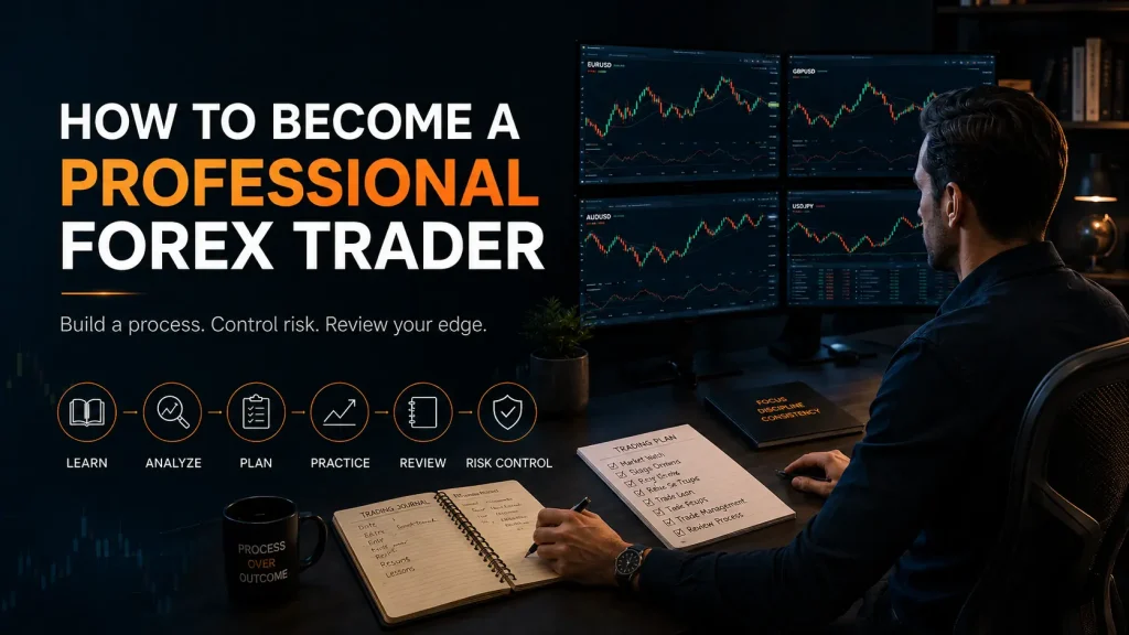 How to Become a Professional Forex Trader