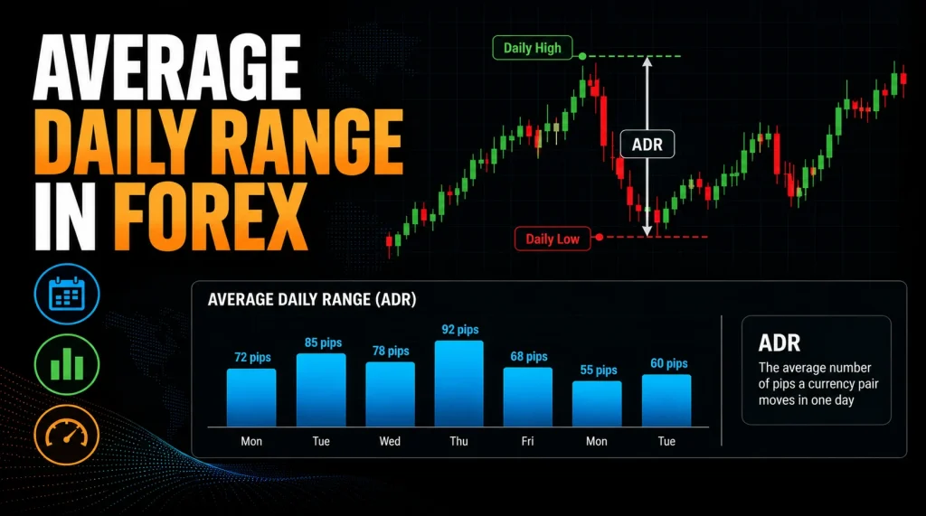 Average Daily Range Indicator in Forex Featured Image