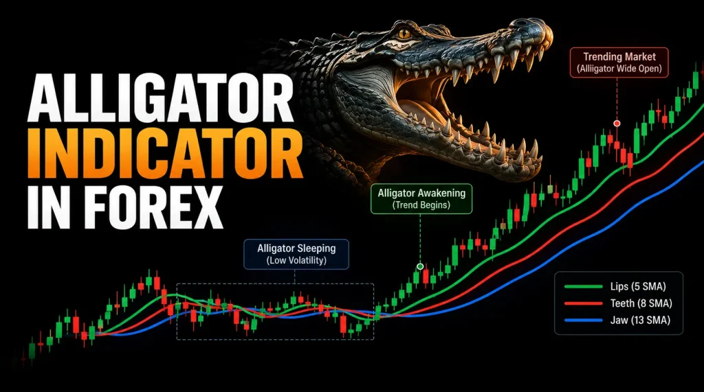 Alligator Indicator in Forex Featured Image