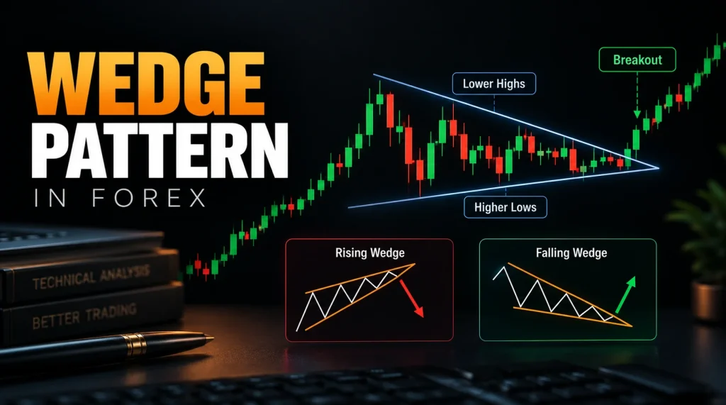 Wedge Pattern in Forex Featured Image