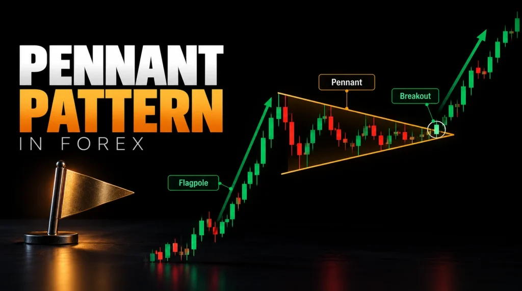 Pennant Pattern in Forex Featured Image