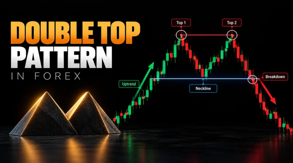 Double Top Pattern in Forex Featured Image