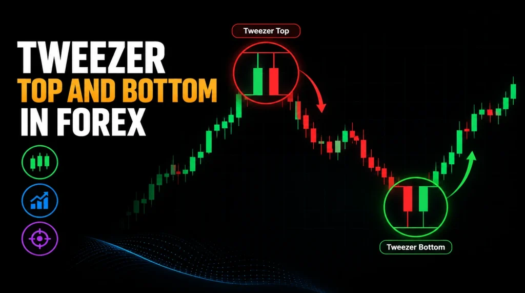 Tweezer Top and Bottom Forex Featured Image