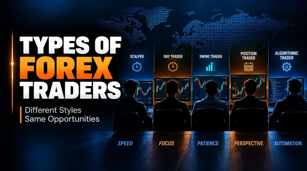 Types of Forex Traders Featured Image